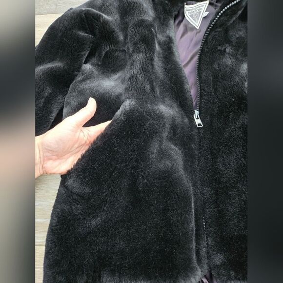 J. PERCY FOR MARVIN RICHARDS vintage faux fur jacket size med oversized - Picture 5 of 12